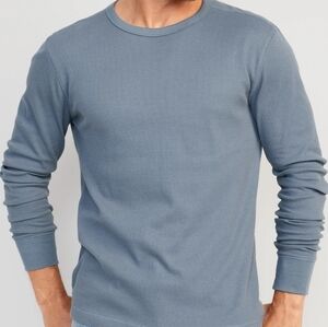 NWT Old Navy men's long sleeve waffle knit top